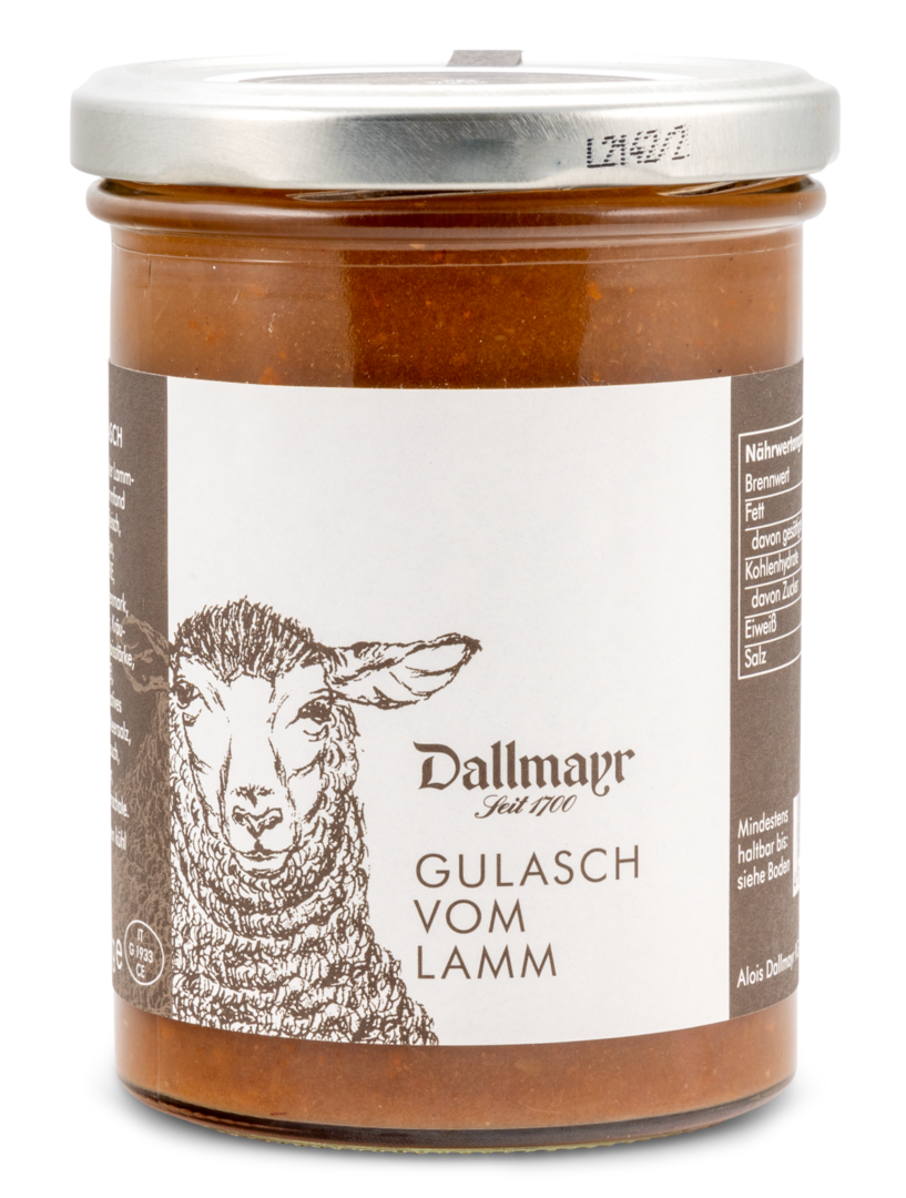 Gulasch vom Jura Lamm Gulasch vom Jura Lamm von Alois Dallmayr KG