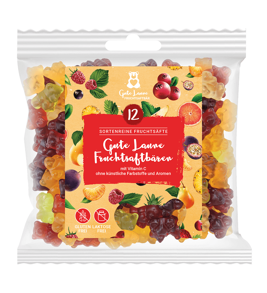 Gute Laune Fruchtsaftbär Fruchtgummis (150g) Gute Laune Fruchtsaftbär Fruchtgummis (150g)