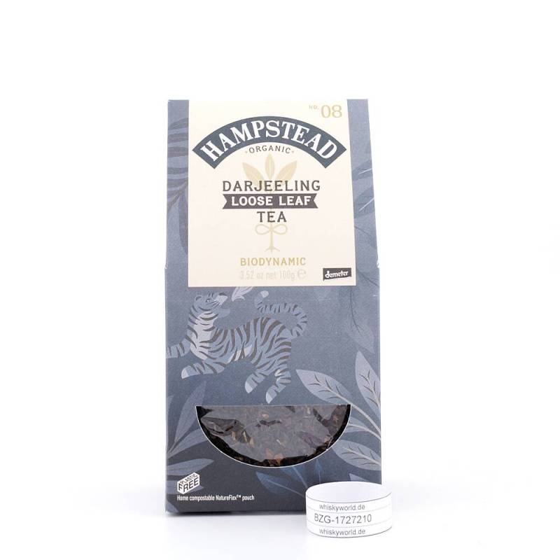 Hampstead Tea BIO Organic Darjeeling loser Tee 100 g