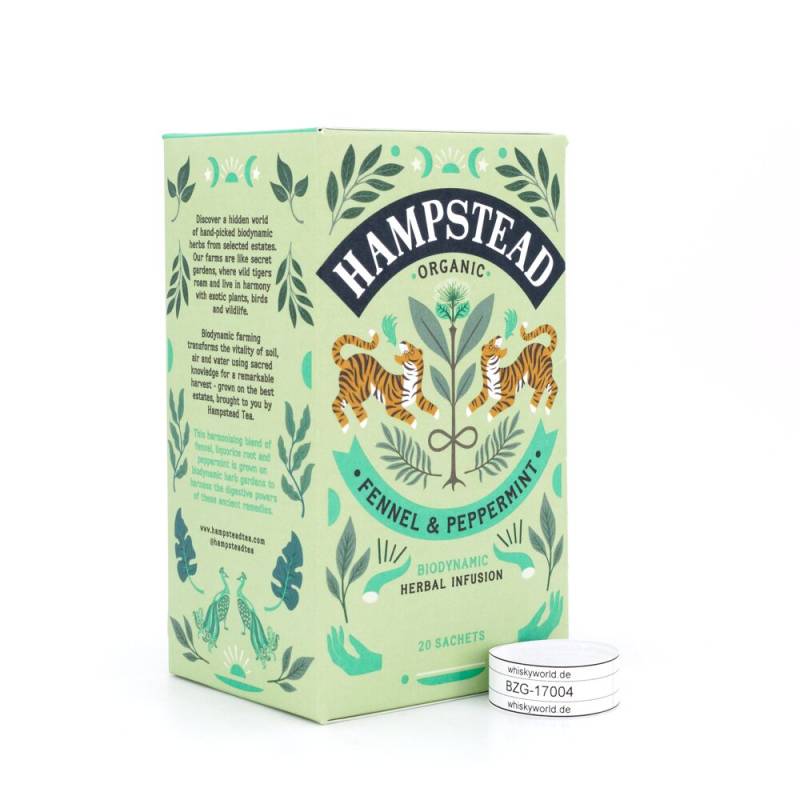 Hampstead Tea BIO Organic Fennel & Peppermint 30 g