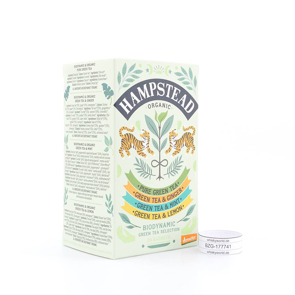 Hampstead Tea BIO Organic Green Tea Selection 40 g