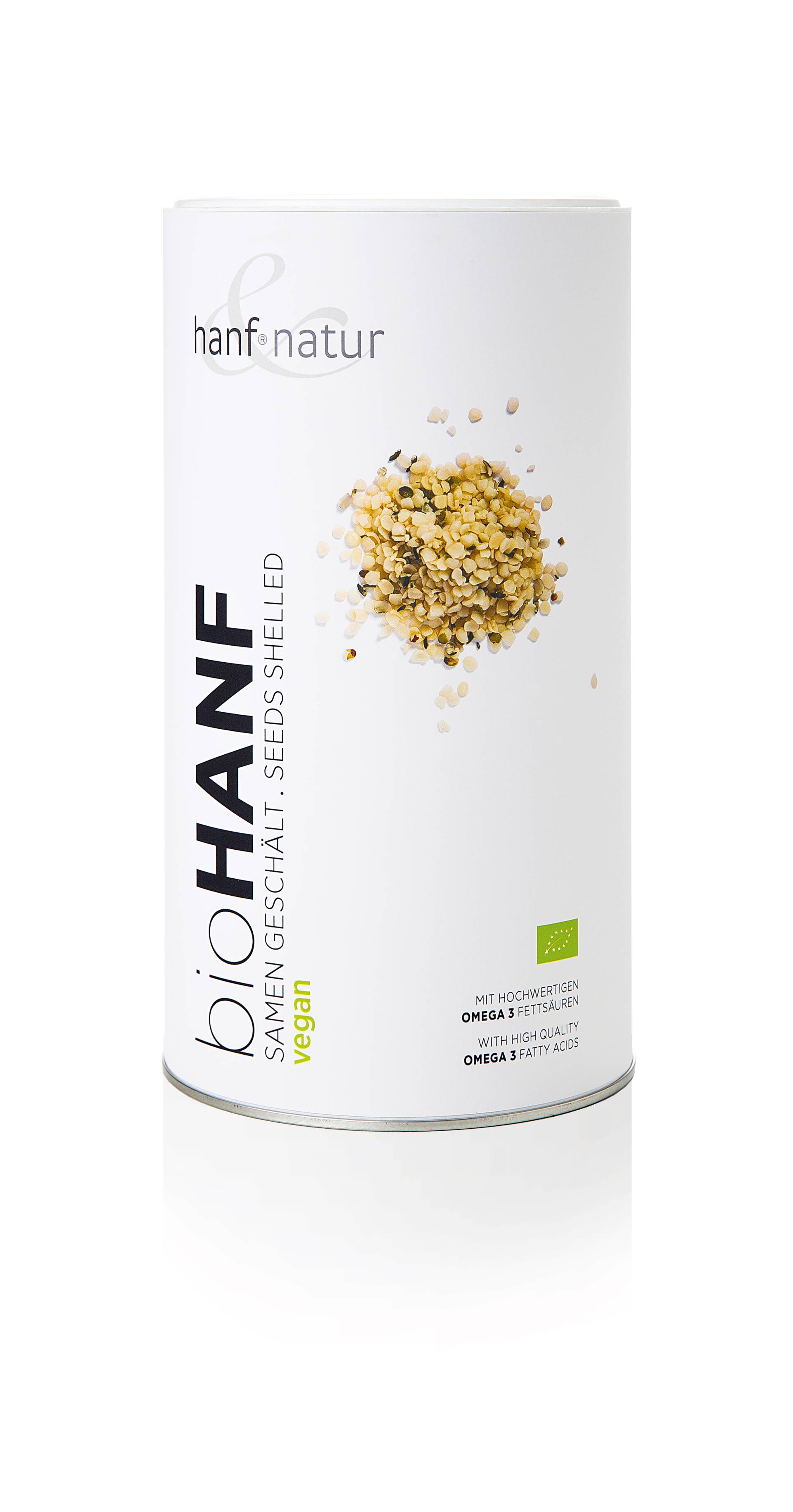 Hanfsamen gesch?lt BIO 1kg Dose Hanfsamen gesch?lt BIO 1kg Dose