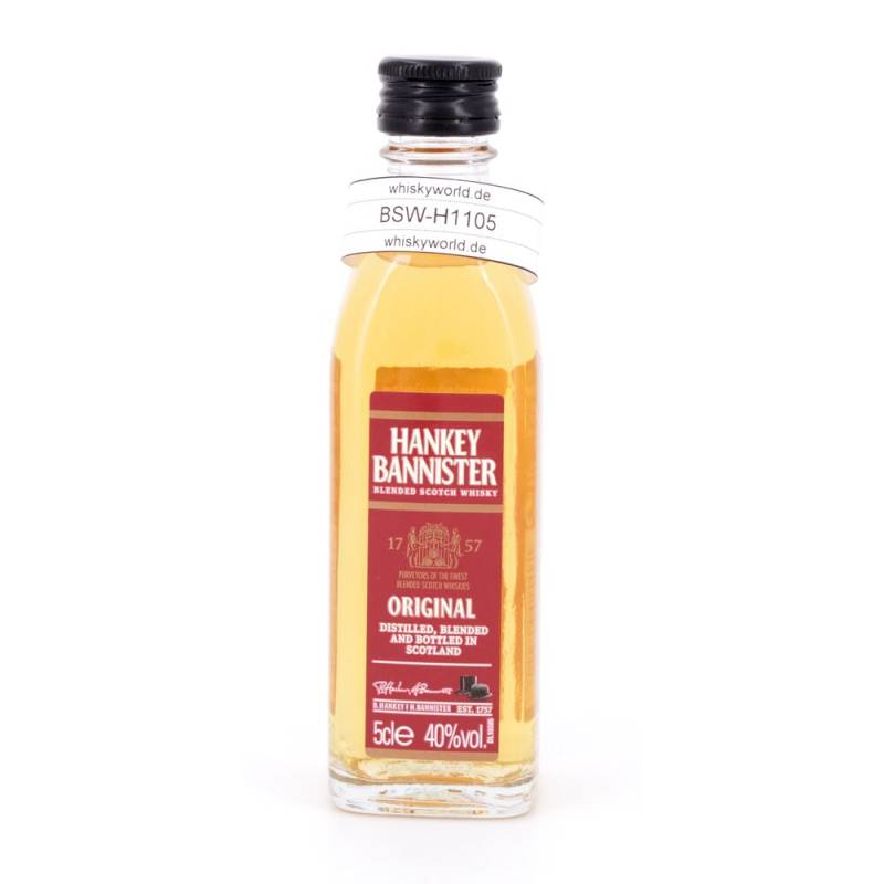 Hankey Bannister Blended Scotch Whisky Miniatur 0,050 L/ 40.0% vol