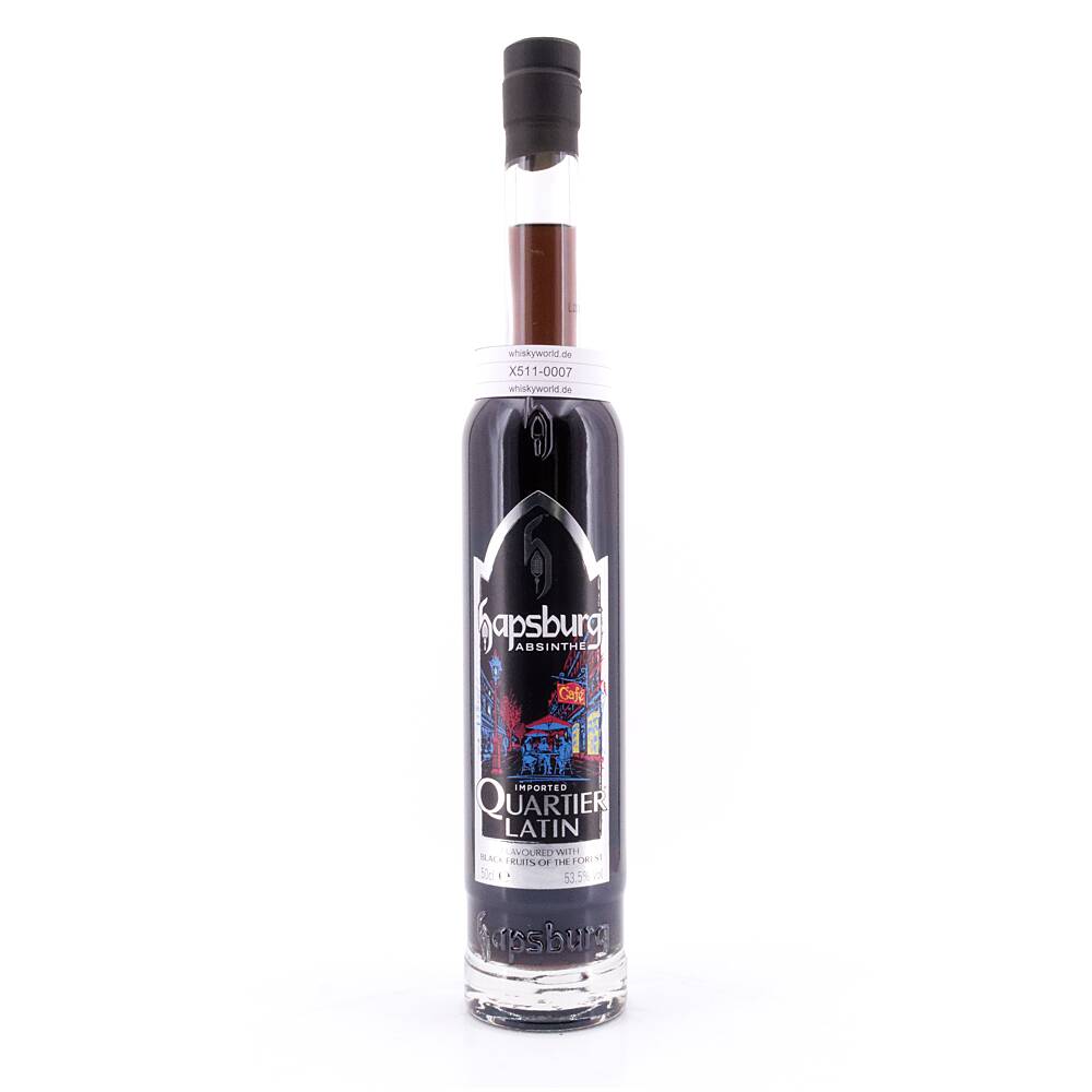 Hapsburg Absinthe Quartier Latin Black Fruits 0,50 L/ 53.5% vol Hapsburg Absinthe Quartier Latin Black Fruits 0,50 L/ 53.5% vol