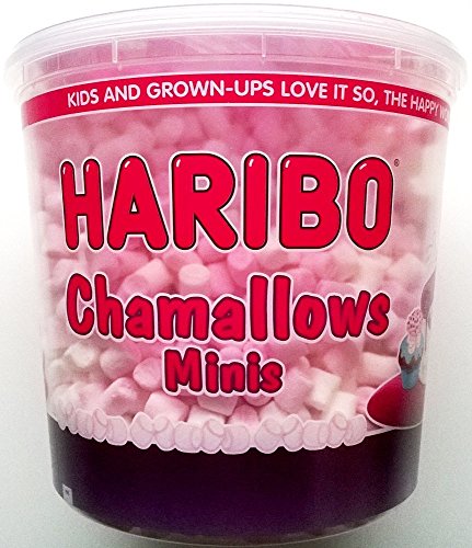 Haribo Chamallows Minis Pink & White Tub - 1 x 475gm Haribo Chamallows Minis Pink & White Tub - 1 x 475gm von HARIBO