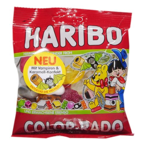 Haribo Color Rado Fruchtgummi & Lakritz Mix 100 gr. von HARIBO