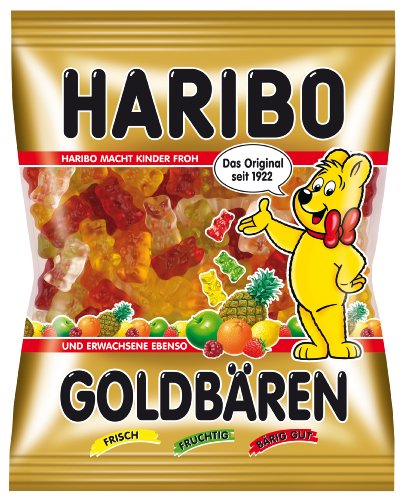 Haribo GmbH & Co. KG: Haribo Fruchtgummi - Goldbären - 1 Beutel à 200 gr von HARIBO