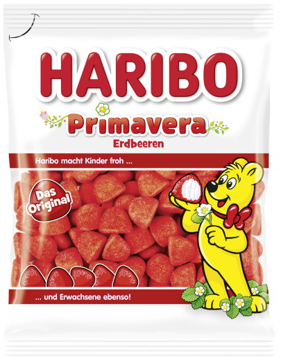 Haribo Primavera Erdbeeren 175G