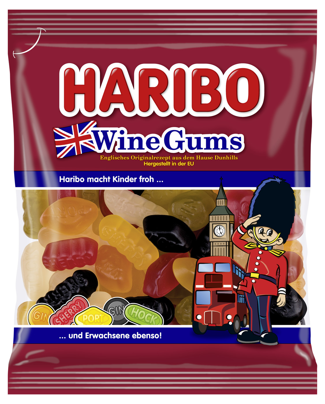 Haribo Wine Gums 175G Haribo Wine Gums 175G