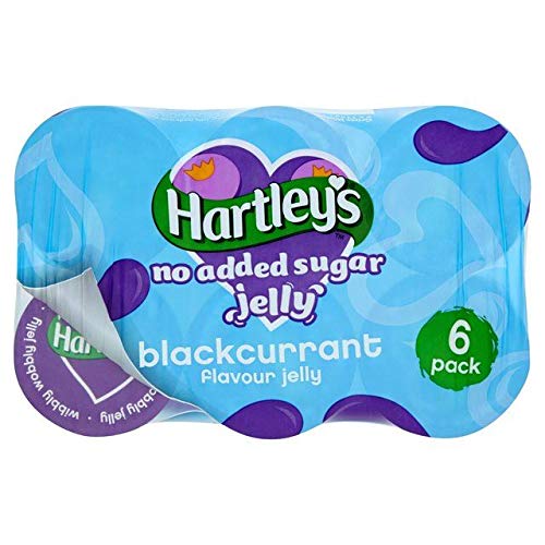Hartley's No Added Sugar Blackcurrant Jelly Pot Multipack 6 x 115g von Hartleys