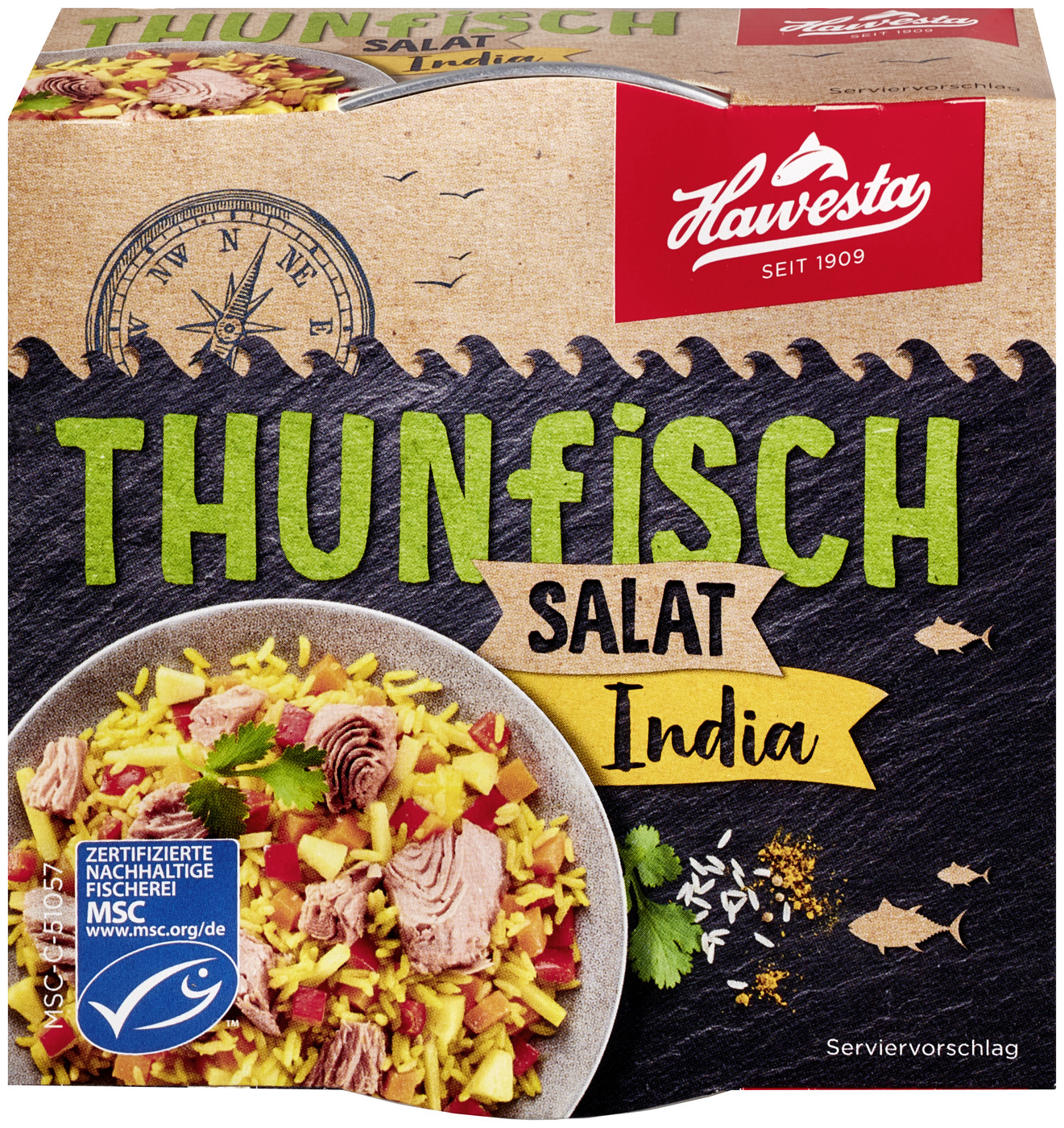 Hawesta Thunfischsalat India 160G Hawesta Thunfischsalat India 160G