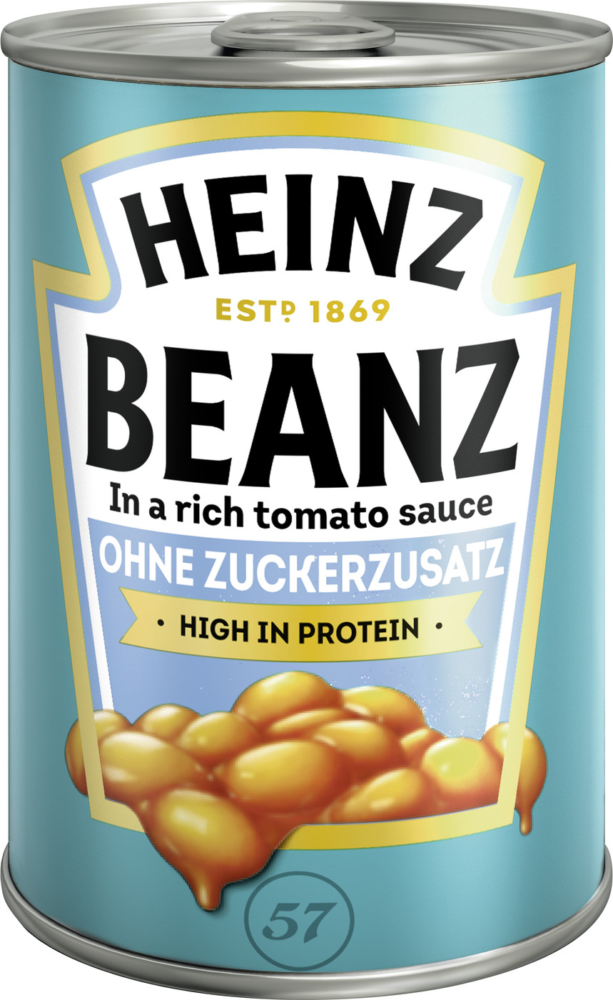 Heinz Beanz ohne Zuckerzusatz 415G Heinz Beanz ohne Zuckerzusatz 415G