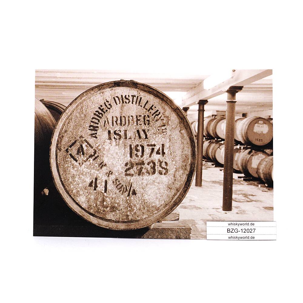 Heinz Fesl Postkarte Ardbeg Cask 1974 1 St. Heinz Fesl Postkarte Ardbeg Cask 1974 1 St.
