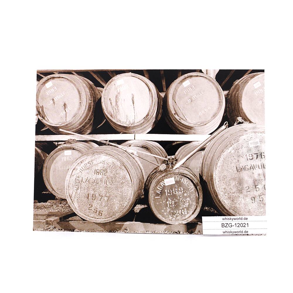Heinz Fesl Postkarte Lagavulin Casks 1 St. Heinz Fesl Postkarte Lagavulin Casks 1 St.