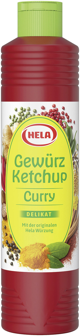 Hela Gewürz Ketchup Curry delikat 800ML