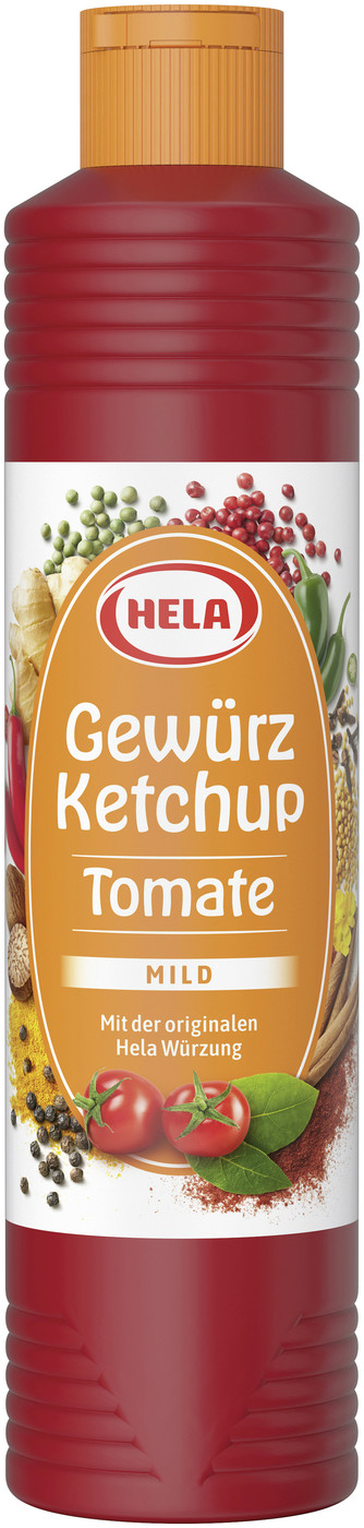 Hela Gewürz Ketchup Tomate mild 800ML Hela Gewürz Ketchup Tomate mild 800ML