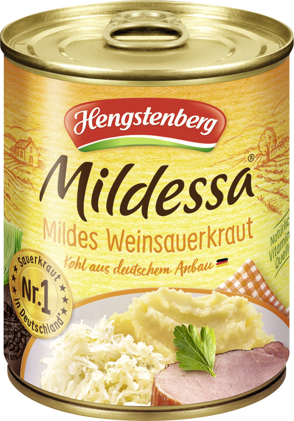 Hengstenberg Mildessa Sauerkraut 810G