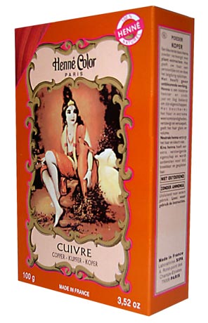 Henna F?rbepulver Kupfer 100g Henna F?rbepulver Kupfer 100g