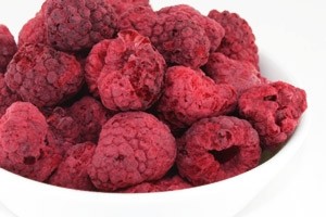 Himbeeren gefriergetrocknet