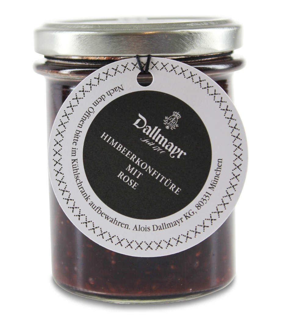 Himbeerfruchtaufstrich mit Rose Himbeerfruchtaufstrich mit Rose von La Chambre aux Confitures