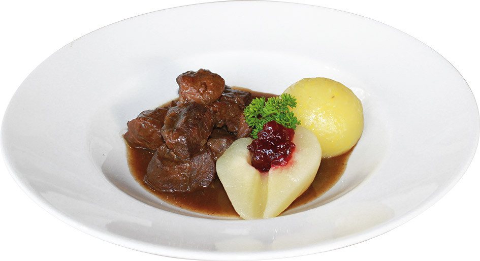 Hirschgulasch St. Hubertus Hirschgulasch St. Hubertus