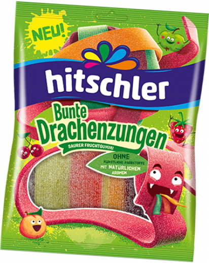 Hitschler Bunte Drachenzungen 125G Hitschler Bunte Drachenzungen 125G