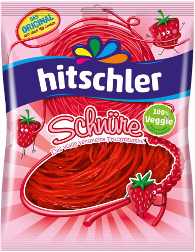 Hitschler Erdbeer Schnüre 125G
