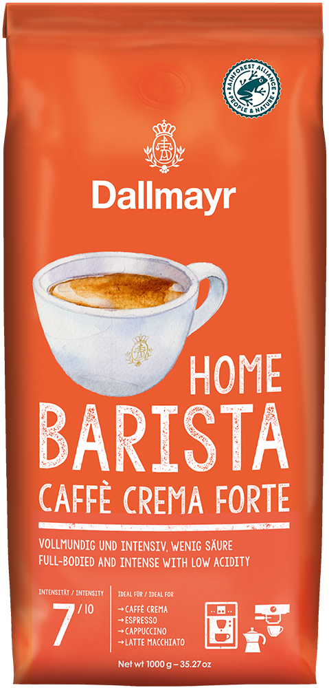 Home Barista Caffè Crema Forte ganze Bohne Home Barista Caffè Crema Forte ganze Bohne von Alois Dallmayr Kaffee OHG