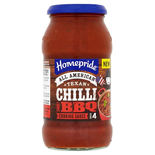 Homepride American Texan Chilli Smoky BBQ Koch Sauce, 500 g von Homepride
