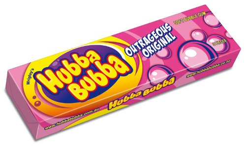 Hubba Bubba Original Gum x5 Packs Hubba Bubba Original Gum x5 Packs