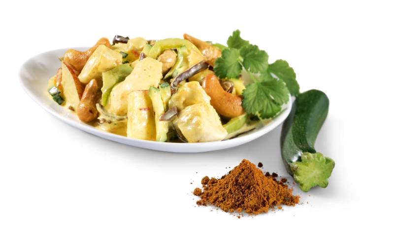 Huhn, Curry, Zucchini von Alois Dallmayr KG
