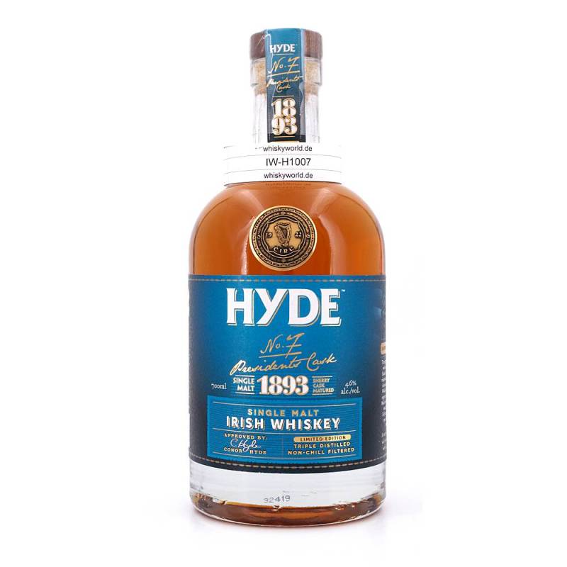 Hyde No. 7 Presidents Cask Sherry Casks Matured 0,70 L/ 46.0% vol