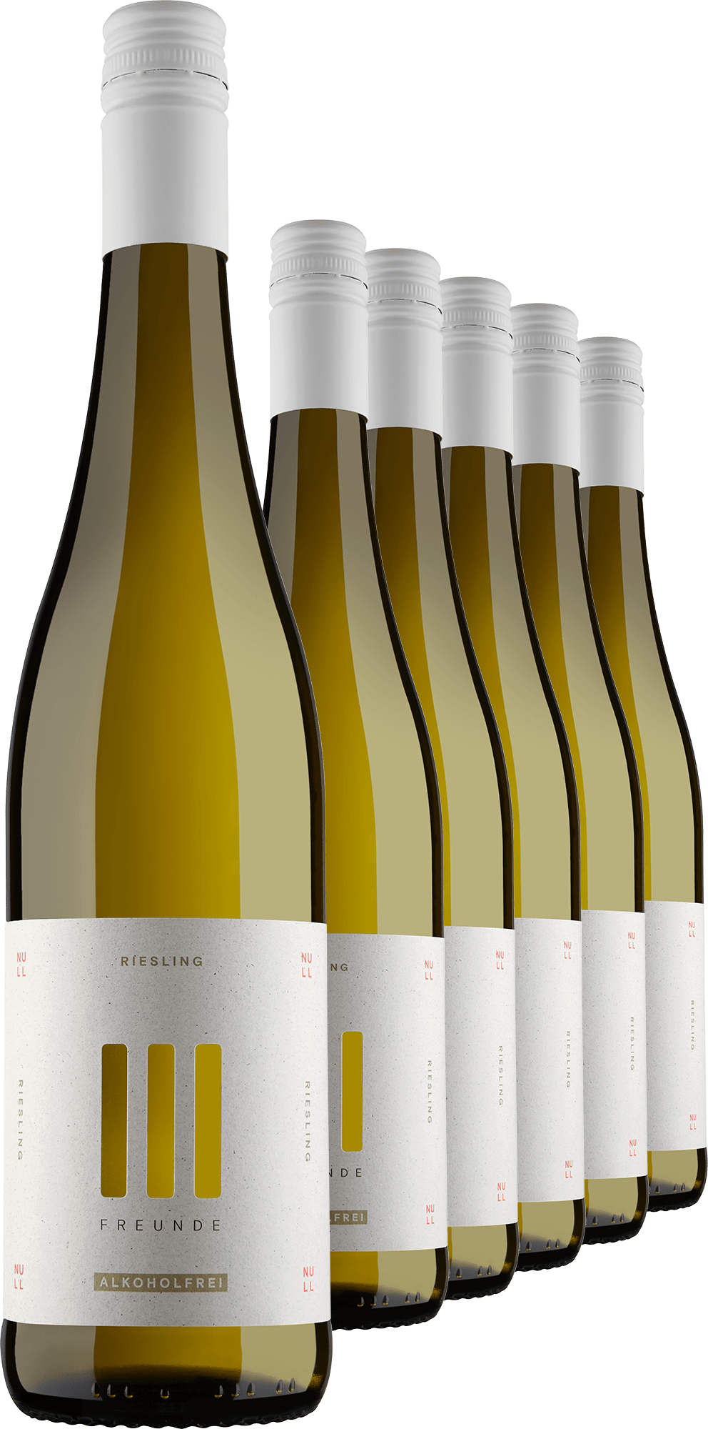 III FREUNDE Riesling Alkoholfrei im 6er-Vorratspaket III FREUNDE Riesling Alkoholfrei im 6er-Vorratspaket