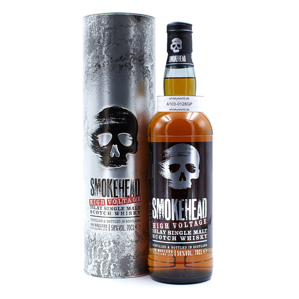 Ian Macleod Smokehead High Voltage 0,70 L/ 58.0% vol Ian Macleod Smokehead High Voltage 0,70 L/ 58.0% vol