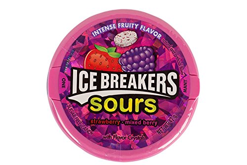 Ice Breaker Sours Berry Asstd 42.5 g 8ct