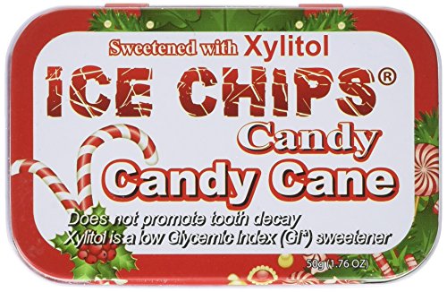 Ice Chips Candy Ice Chips Candy, Candy Cane 1.76 oz von ICE CHIPS