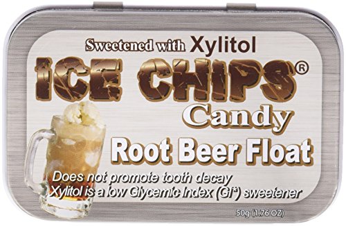 Ice Chips Candy Root Beer Float Flavored Newly Released September 1st 6 Seperate Tins