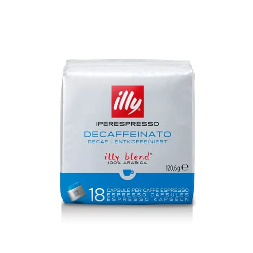 Illy Caffè überexprimiert entkoffeiniert Cubo 18 Kapseln von Illy