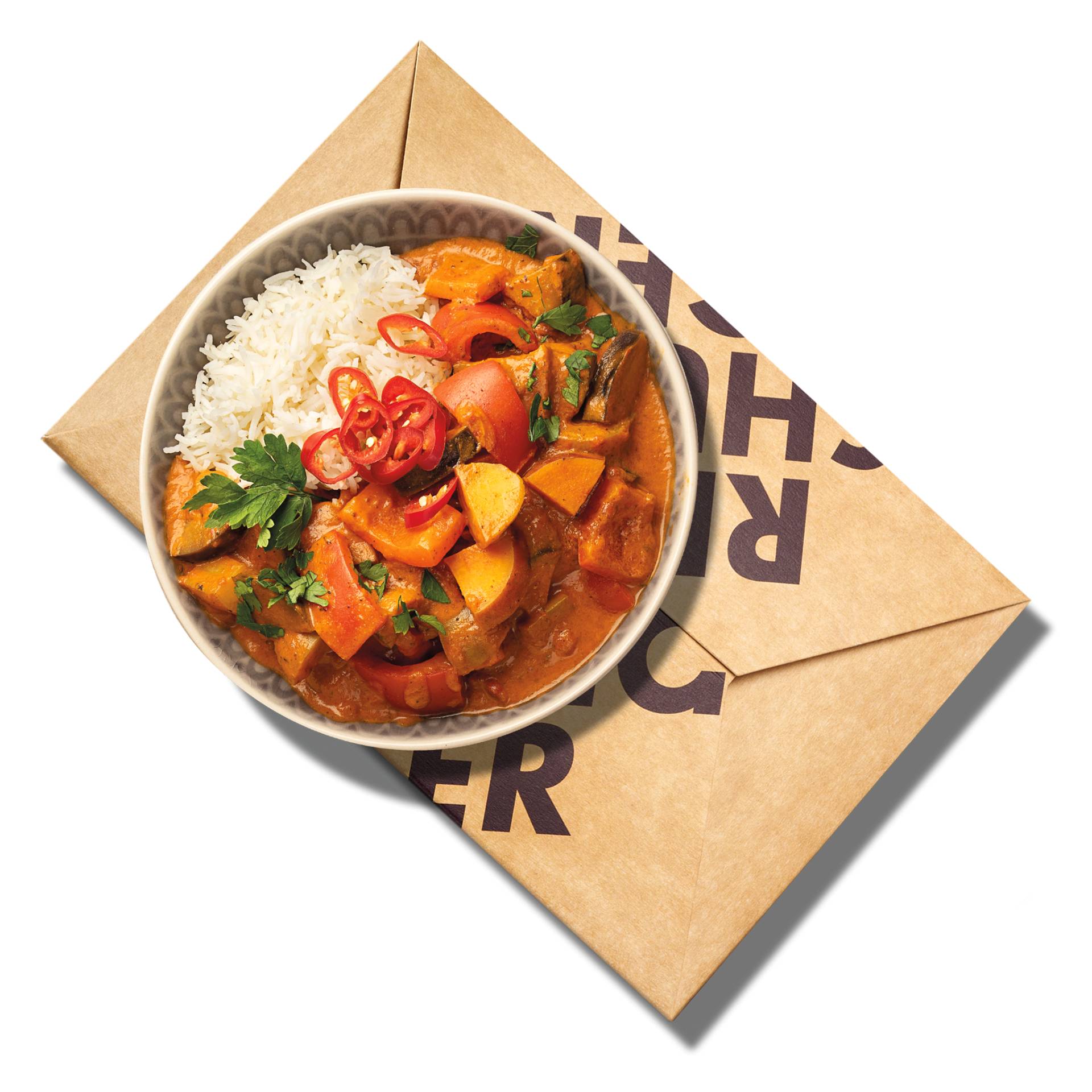 Indian Curry Box | Zutaten für 4 Personen