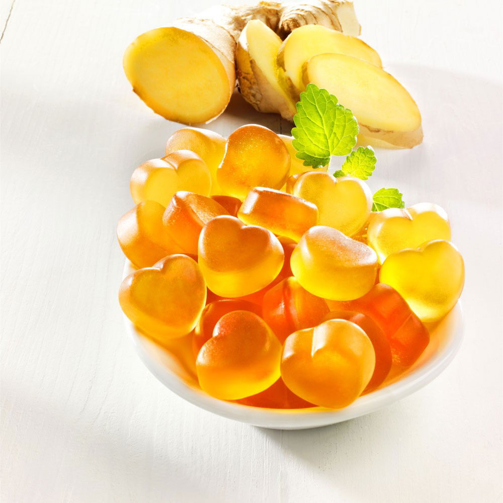 Ingwer Fruchtgummi Herzen 2er-Set Ingwer Fruchtgummi Herzen 2er-Set von Buderim Ginger