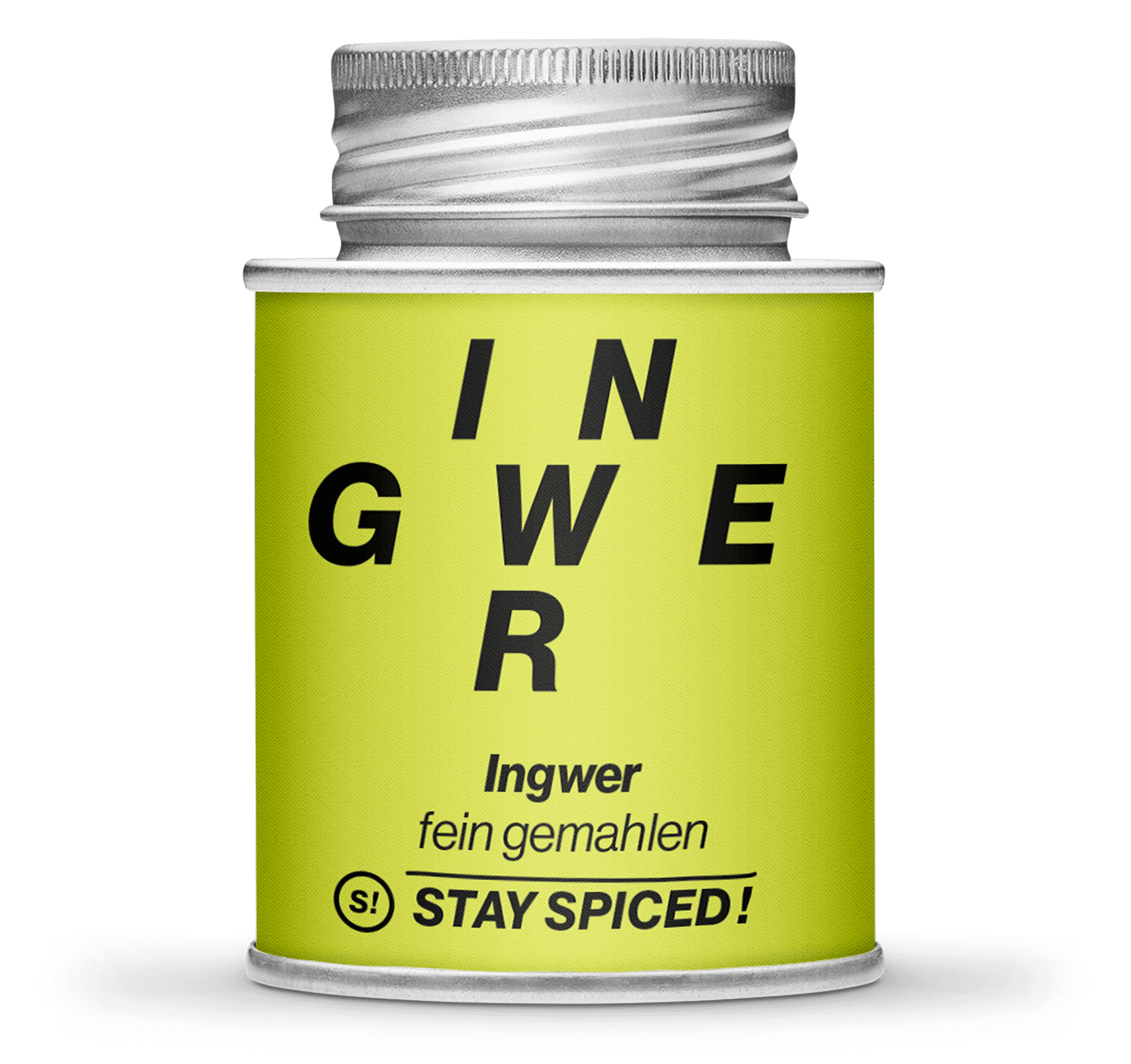 Ingwer gemahlen, 170ml Schraubdose Ingwer gemahlen, 170ml Schraubdose