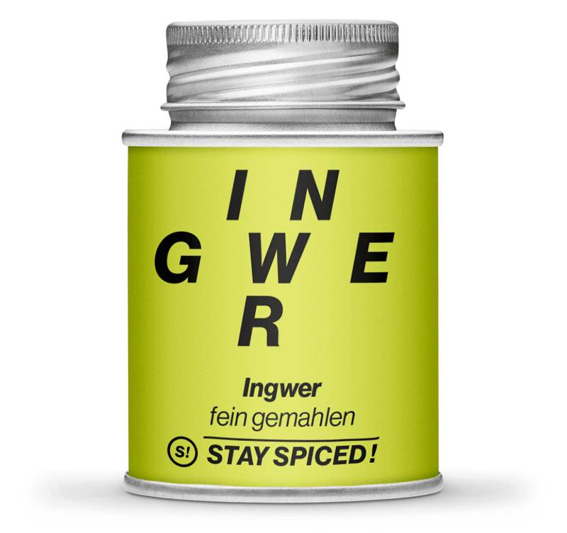 Ingwer gemahlen, 170ml Schraubdose