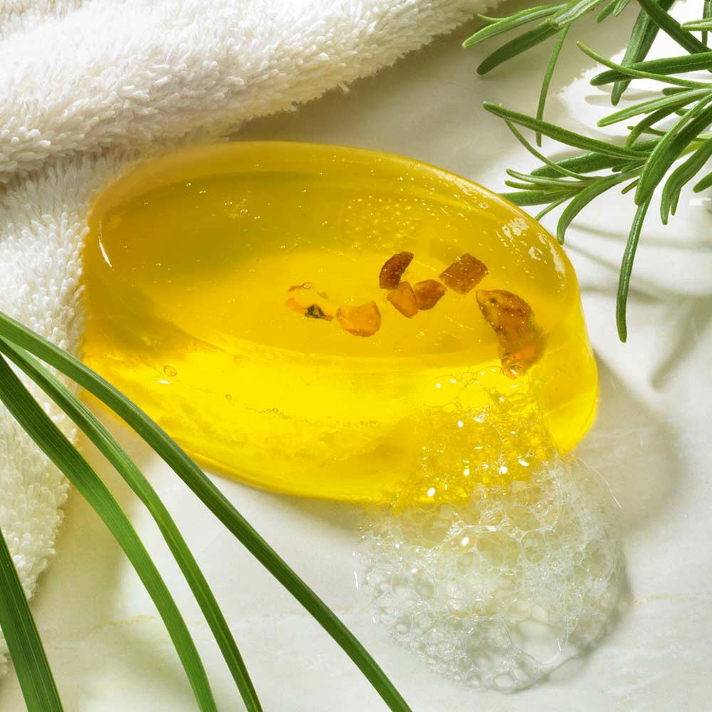 Inselseife Inselgold Seife mit echtem Bernstein von Inselseifen