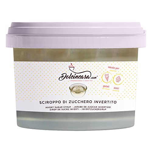 Dolcincasa-com Invertzuckersirup zum Backen Kuchen Süßigkeiten Desserts Eiscreme Heim- und Profiverwendung in Konditoreiprodukten Gluten-frei 500g Dolcincasa-com Invertzuckersirup zum Backen Kuchen Süßigkeiten Desserts Eiscreme Heim- und Profiverwendung in Konditoreiprodukten Gluten-frei 500g von Dolcincasa.com