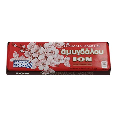 Ion Amygdalou Mandelschokolade 70 g, 10 Stück Ion Amygdalou Mandelschokolade 70 g, 10 Stück von Ion