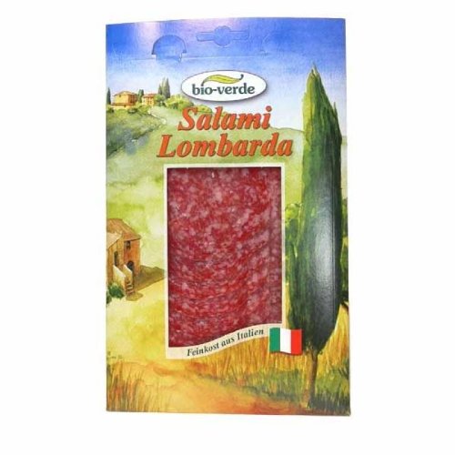 Isana, Salami `Lombarda` luftgetrocknet, geschnitten, 80g Isana, Salami `Lombarda` luftgetrocknet, geschnitten, 80g