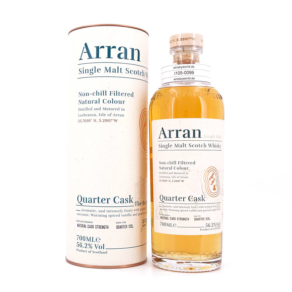Isle of Arran Bothy Quater Cask Cask Strength 0,70 L/ 56.2% vol Isle of Arran Bothy Quater Cask Cask Strength 0,70 L/ 56.2% vol