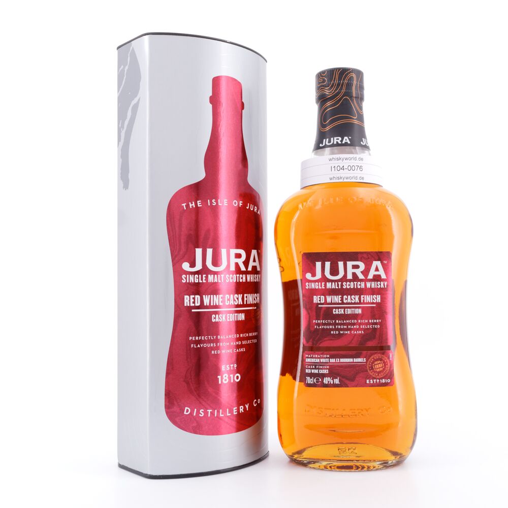 Isle of Jura Red Wine Cask Finish 0,70 L/ 40.0% vol