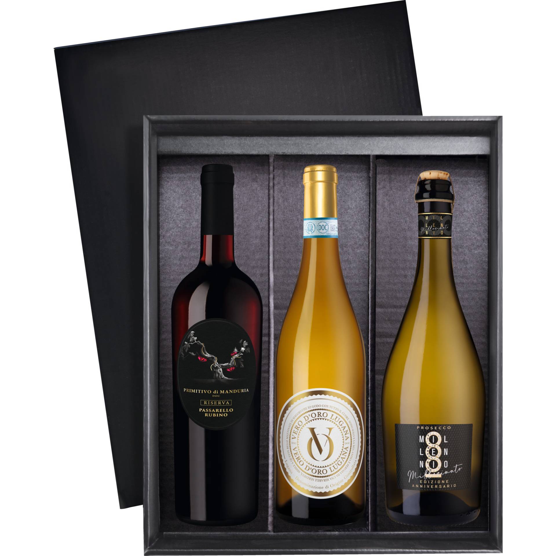 Italien Exklusiv, Geschenkbox mit 3 Sonder-Editionen, Präsente Italien Exklusiv, Geschenkbox mit 3 Sonder-Editionen, Präsente