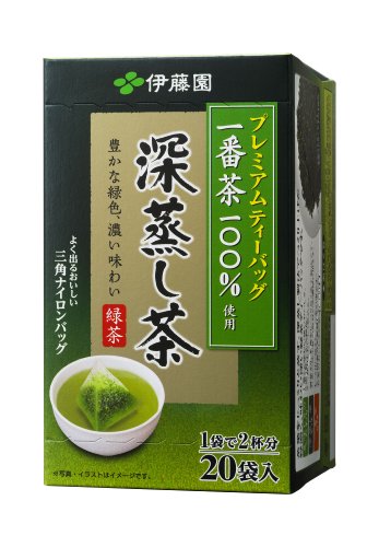Itoen Premium Tee Bag Fukamushi Tea 1.8g - 20 peace - Green Tea - (Pack Type) von Itoen